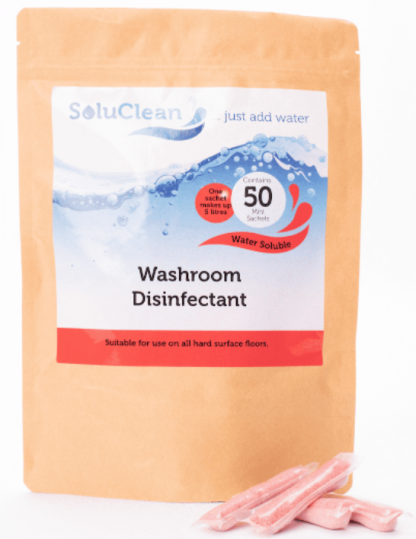 Mop & Go Washroom Disinfectant  Fragranced-20 Sachets mgr